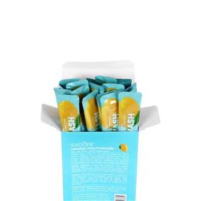 Ополаскиватель для полости рта в стиках со вкусом манго, 20 шт. по 10 мл