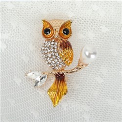 Брошь Сова / 2955 /уп 24/