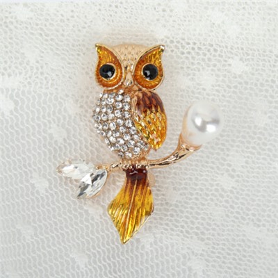 Брошь Сова / 2955 /уп 24/