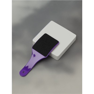 Пилка для пяток, эргономичная, наждачная, двусторонняя, 15 см, МИКС