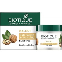 Biotique Walnut Purifying & Polishing Scrub / Биотик Скраб С Грецким Орехом 50 г