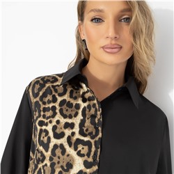 Рубашка из атласа и шёлка, Лабиринт обещаний (леопард)