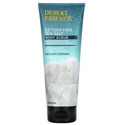Desert Essence, Detoxifying Sea Salt Body Scrub, 6.7 fl oz (198 ml)