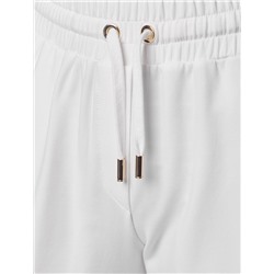 Прямые брюки из тонкого премиального футера с эластаном