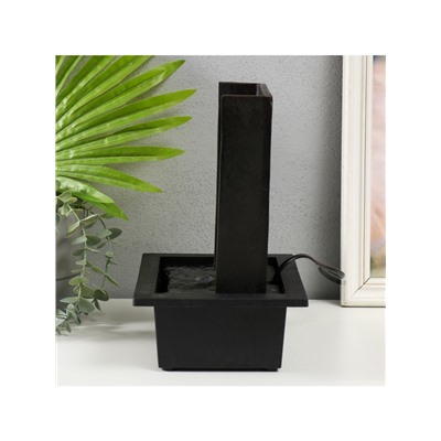 Фонтан настольный с подсветкой «Портрет Ганеша с цветком руке», от сети, 21×17×27 см