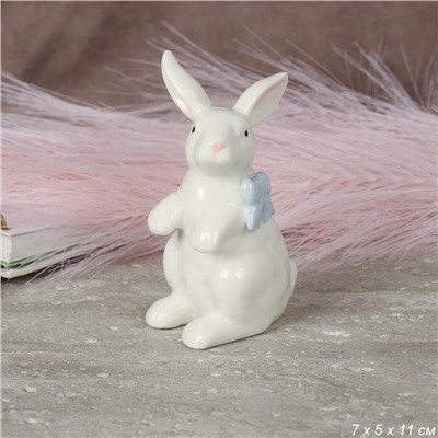 Фигурка Кролик 10,5 см / DG019340 /уп 72/ фарфор