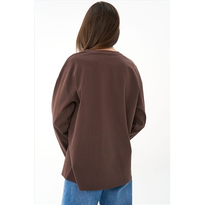 Лонгслив Эшли (шоколадный)