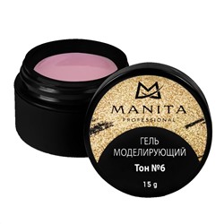 MANITA Однофазный моделирующий гель для наращивания №6, 15 г 22827