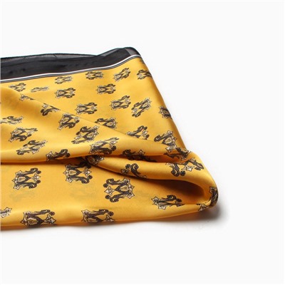 Платок женский MINAKU, размер 70×70 см, горчичный