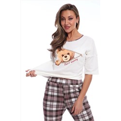 Пижама с брюками Арт. 518 с удлиненной футболкой НАТАЛИ, 1092535