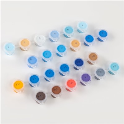 Новогодняя картина по номерам на холсте с подрамником «Новый год! Рождественский вечер», 30×40 см