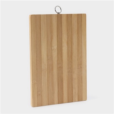 Доска разделочная Доляна «Зебра», 32×22 см, дерево