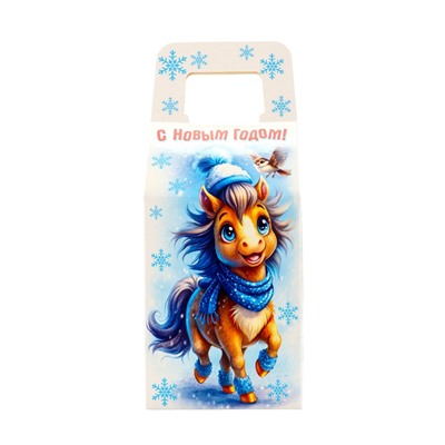 Сладкий новогодний подарок «Снежок», детский, 600 г