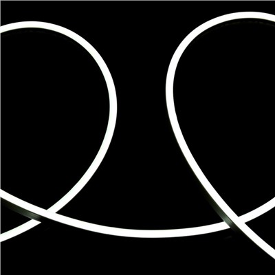 Гибкий неон Luazon Lighting 6×12 мм, IP65, 50 м, SMD2835, 120 LED/м, 12 В, свечение белое