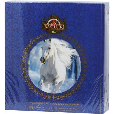 BASILUR. Новый год. Волшебные моменты. Том III карт.упаковка, 40 пак.