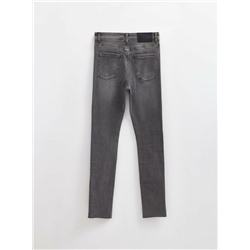 Skinny CONTE CON-701 Джинсы skinny с высокой посадкой и эффектом потертости