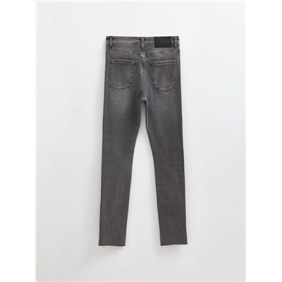 Skinny CONTE CON-701 Джинсы skinny с высокой посадкой и эффектом потертости