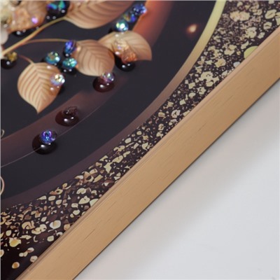 Картина акрил «Цветочная абстракция», 30×20 см