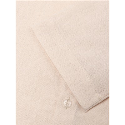 Комплект (рубашка и шорты) для мальчика MINAKU, бежевый, рост 134 см