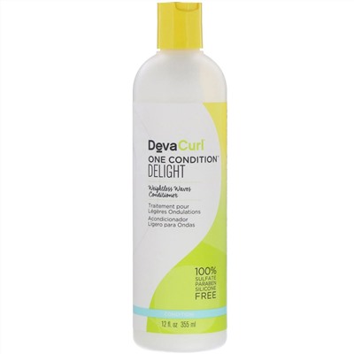DevaCurl, One Condition, Delight, кондиционер для вьющихся волос, 355 мл (12 жидк. унций)
