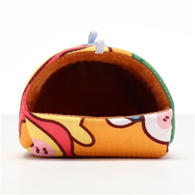 Домик для грызунов «ЛЕВ», жёлтый