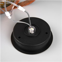 Садовый светильник «Лейка», уличный, на солнечной батарее, 21.5×16×10.5 см, 37 LED, свечение тёплое белое