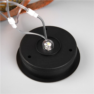 Садовый светильник «Лейка», уличный, на солнечной батарее, 21.5×16×10.5 см, 37 LED, свечение тёплое белое