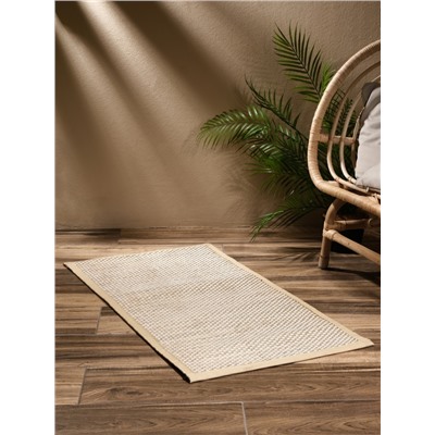 Коврик плетёный, сиграс, 100×50×0.7 см