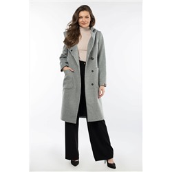 01-10400 Пальто женское демисезонное (пояс)
