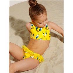 Купальный костюм трикотажный для девочек