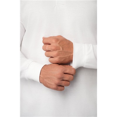 Мужской базовый лонгслив-поло Happyfox