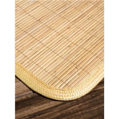Коврик плетёный из ротанга, 100×50×0.7 см