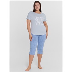 КОМПЛЕКТ ЖЕНСКИЙ (ДЖЕМПЕР, КАПРИ) 592300