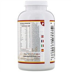 Nu U Nutrition, Мультивитаминно-минеральный комплекс, 365 таблеток растительного происхождения