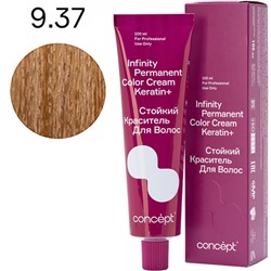 CONCEPT Infinity Стойкий краситель для волос 9.37 Светлый блондин золотисто-коричневый 100 мл