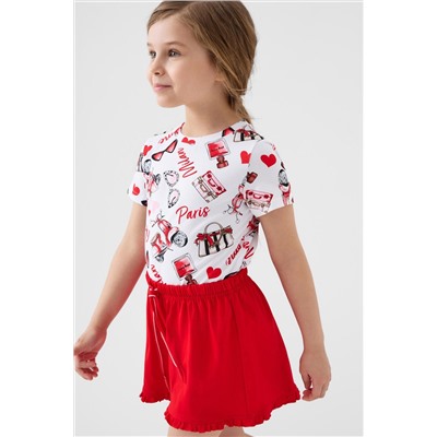 Шорты трикотажные для девочек, 2 шт в комплекте PLAYTODAY, 1243358