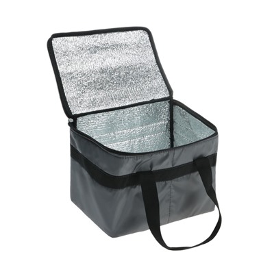 Термосумка Cartage Т-15, серая, 10 л, 26×19×19 см