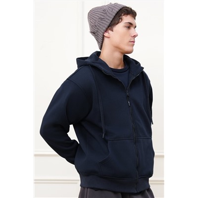 Мужская теплая толстовка на флисе Happyfox