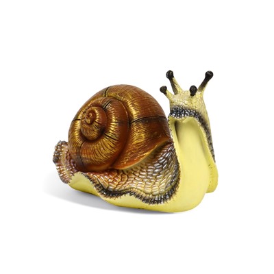 Садовая фигура из полистоуна «Улитка», 18×26×15 см