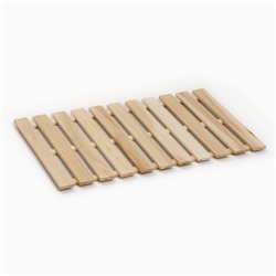 Трапик для бани и сауны, 103×59×3 см, деревянный