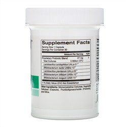 HealthyBiom, Daily Maintenance Probiotics, 5 млрд КОЕ, 30 растительных капсул
