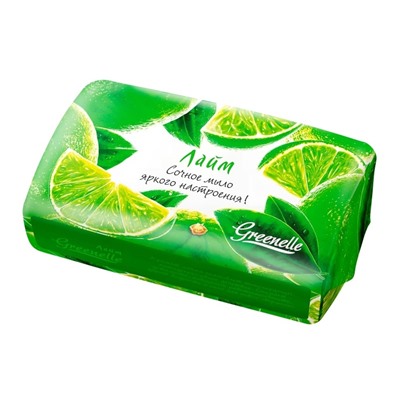 Мыло туалетное твердое ЛАЙМ 90г