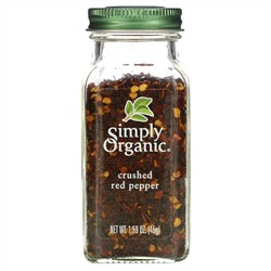 Simply Organic, Молотый красный перец, 45 г (1,59 унции)