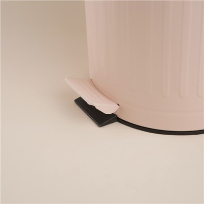 Ведро для мусора SL Home, 12 л, 27×32×43 см, бежевое