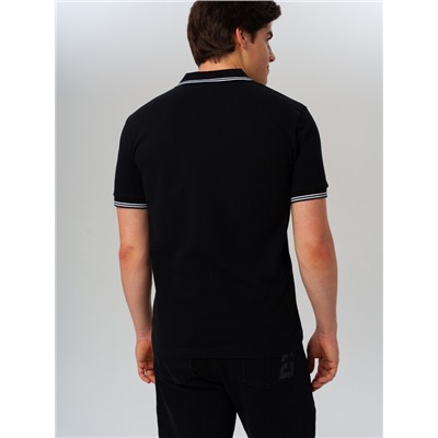 Джемпер трикотажный с воротником поло для мужчин