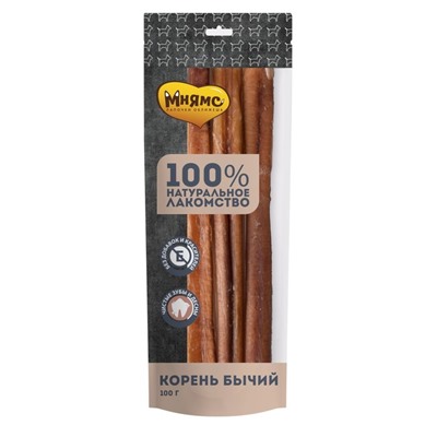 Лакомство «Мнямс» для собак, корень бычий, 100 г