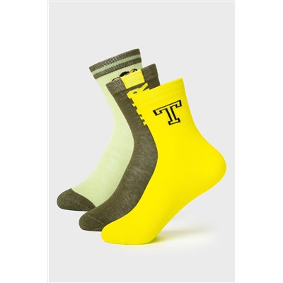 Носки трикотажные для мальчиков, 3 пары в комплекте PLAYTODAY, 1240241