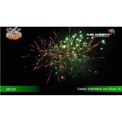 Фейерверк МС121 Night Fest (0,8", 1", 1,2" х 75)