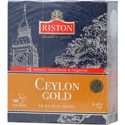 RISTON. Ceylon Gold карт.пачка, 100 пак.