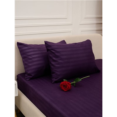 Комплект наволочек Микрофибра Страйп - Фиолетовый